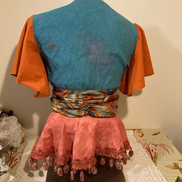 Hand constructed fairy core top with Andrea Chin label Small - Picture 5 of 8